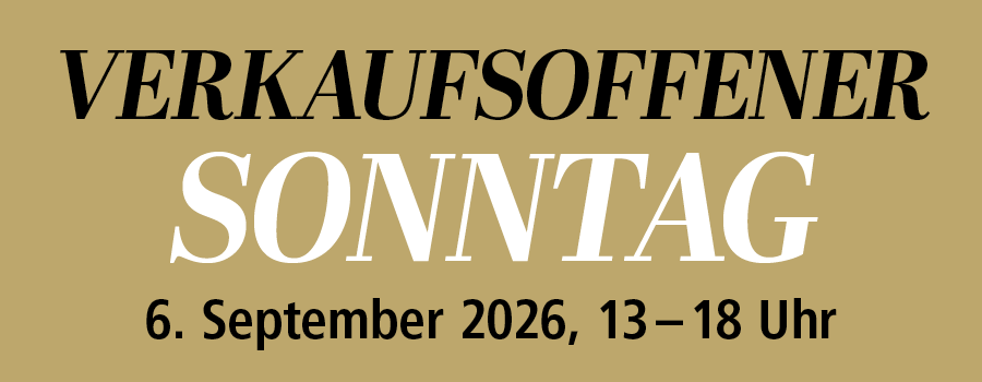 Verkaufsoffener Sonntag