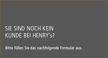 Sie sind noch kein Kunde von HENRY’s Auktionshaus?