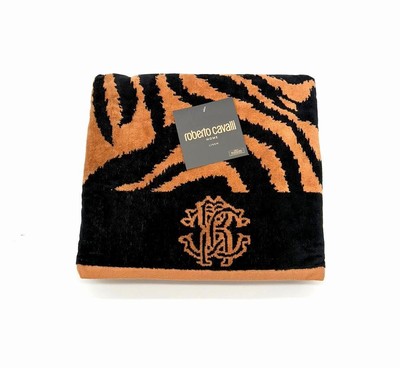 ROBERTO CAVALLI  Zebra Badehandtuch