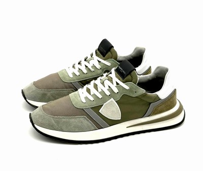 PHILIPPE MODEL PARIS SNEAKER VINTAGE J25 -Veloursleder / Textilgewebe ...