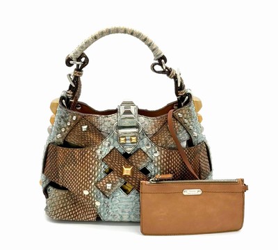 PRADA PYTHON HANDTASCHE VINTAGE A25 -Breite: 26 cm ...