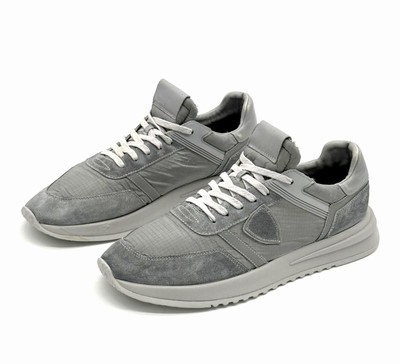 PHILIPPE MODEL PARIS SNEAKER VINTAGE J25 -Veloursleder / Textilgewebe ...
