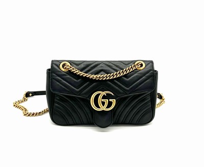 GUCCI MARMONT SCHULTER-TASCHE VINTAGE N25 -Breite: 26 cm ...