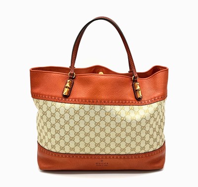 GUCCI  GG-Canvas Tote Tasche