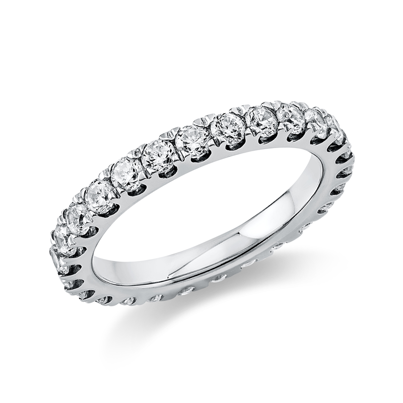 Image 90000078 - Ring 950 Pt Platin, 26 Brillanten 1,06 ct, TW-si, Weite:50 =*=*= Unterkategorie: ...