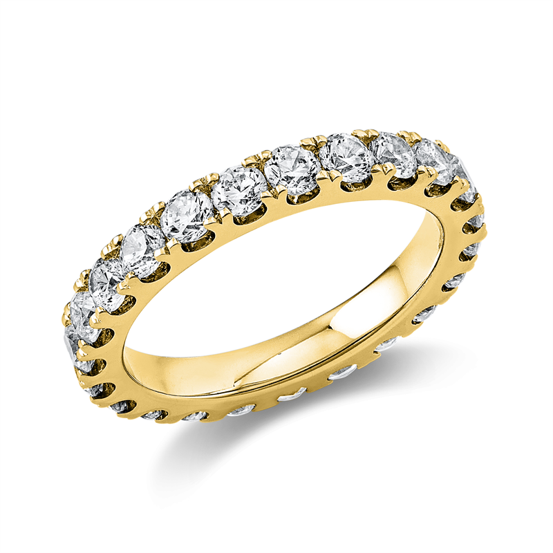 Image 90000088 - Ring 18 kt GG, 23 Brillanten 1,96 ct, TW-si, Weite:53,5 =*=*= Unterkategorie: Memoire ...