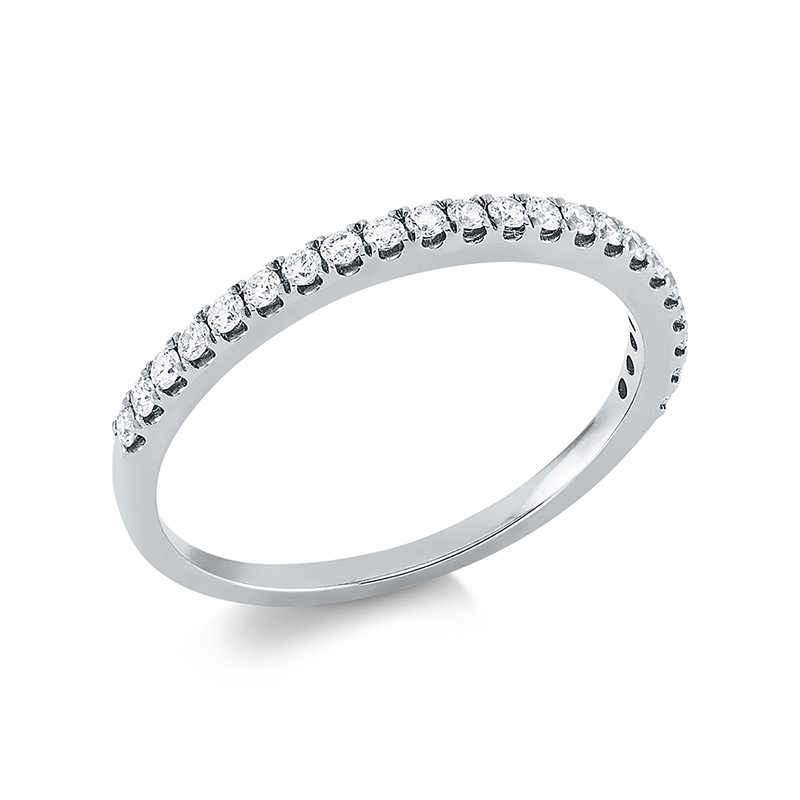 Image 90000136 - Ring 18 kt WG, 22 Brillanten 0,24 ct, TW-si, Weite:54 =*=*= Unterkategorie: Memoire ...