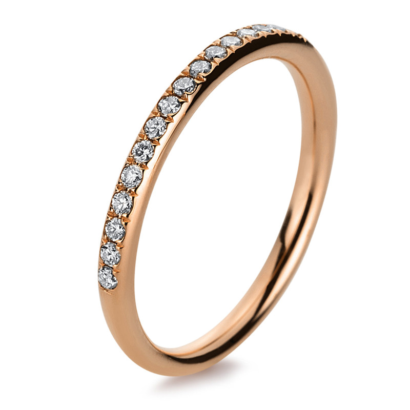 Image 90000289 - Ring 18 kt RG, 21 Brillanten 0,21 ct, TW-si, Weite:56 =*=*= Unterkategorie: Memoire ...