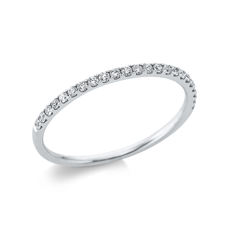 Image 90000322 - Ring 18 kt WG, 23 Brillanten 0,16 ct, TW-si, Weite:53 =*=*= Unterkategorie: Memoire ...