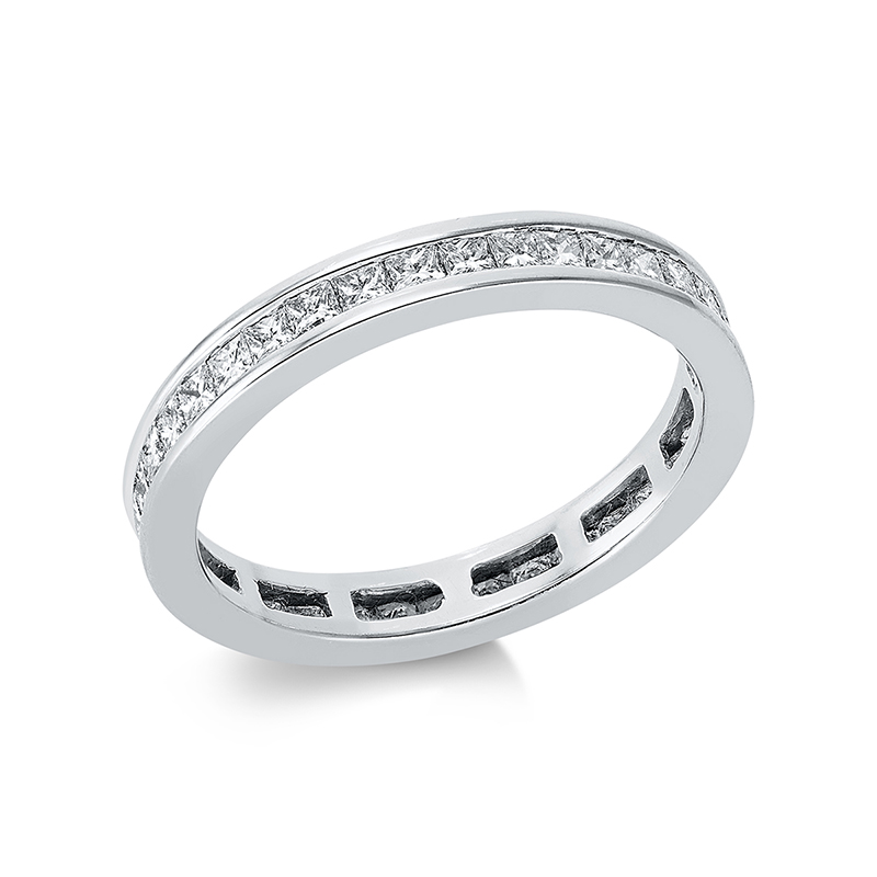 Image 90000442 - Ring 18 kt WG, 37 Princ. 0,86 ct, TW-si, Weite:50 =*=*= Unterkategorie: Memoire voll, ...