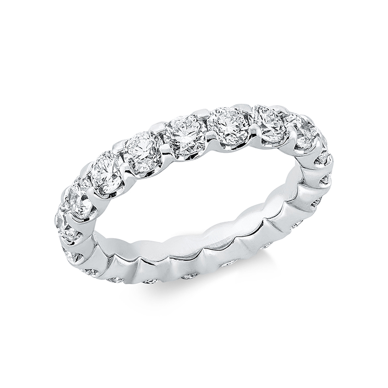 Image 90000522 - Ring 18 kt WG, Premium Edition, 19 GIAs, 19 Brillanten 3,80 ct, TW-si, ...