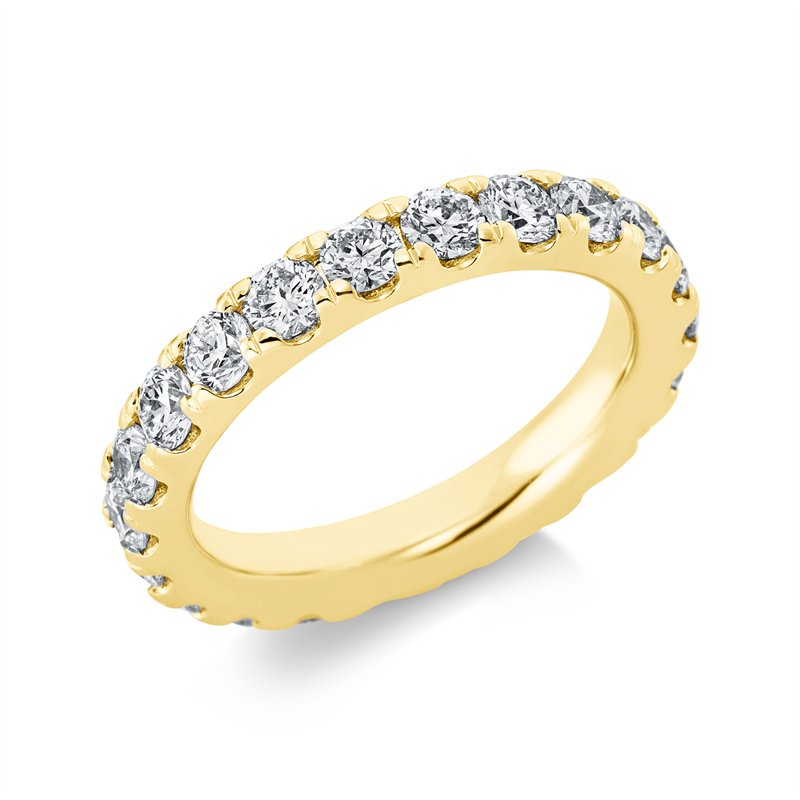 Image 90000906 - Ring 18 kt GG, 22 Brillanten 2,47 ct, TW-si, B:3,5 mm, Weite:56 =*=*= Unterkategorie: ...