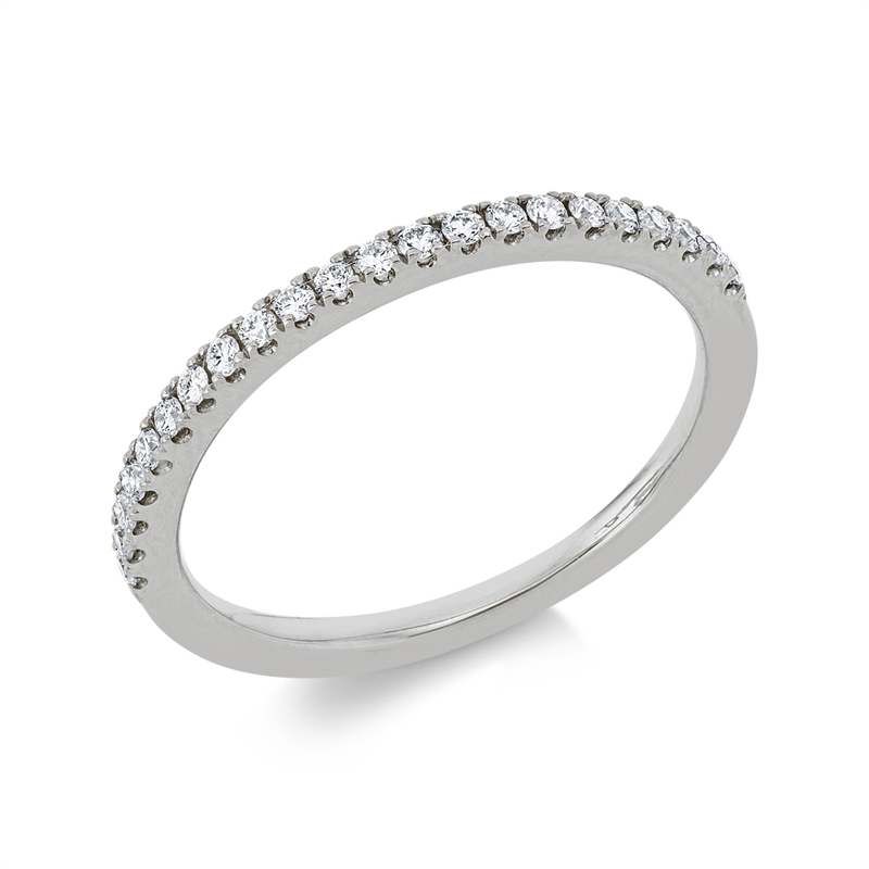 Image 90001467 - Ring 18 kt WG, 22 Brillanten 0,17 ct, TW-vsi, Weite:52 =*=*= Unterkategorie: Memoire ...