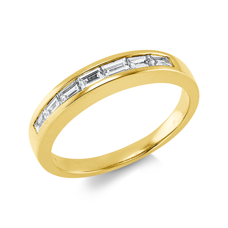 Image 90001654 - Ring 18 kt RG, 7 Baguette 0,40 ct, TW-si, Weite:52 =*=*= Unterkategorie: Baguette, ...