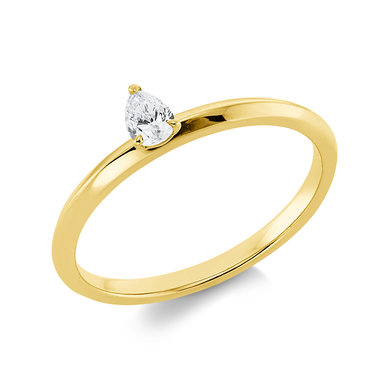 Image 90002083 - Ring 3er-Krappe 18 kt GG, 1 Tropfen 0,14 ct, TW-si, Weite:54 =*=*= Unterkategorie: ...