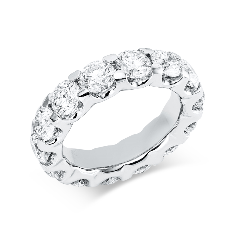 Image 90002389 - Ring 18 kt WG, Premium Edition, 14 GIAs, 12 Brillanten 6,04 ct, TW-si, 2 Brillanten 1,02 ...