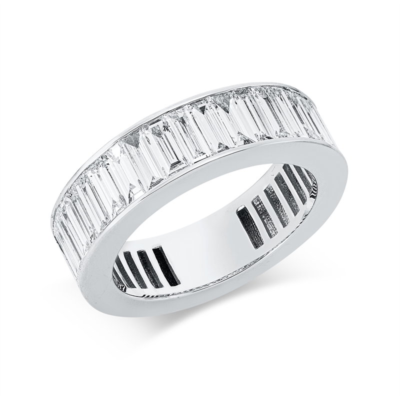 Image 90002573 - Ring 18 kt WG, 22 Baguette 1,83 ct, TW-vsi, Weite:53 =*=*= Unterkategorie: Baguette, ...