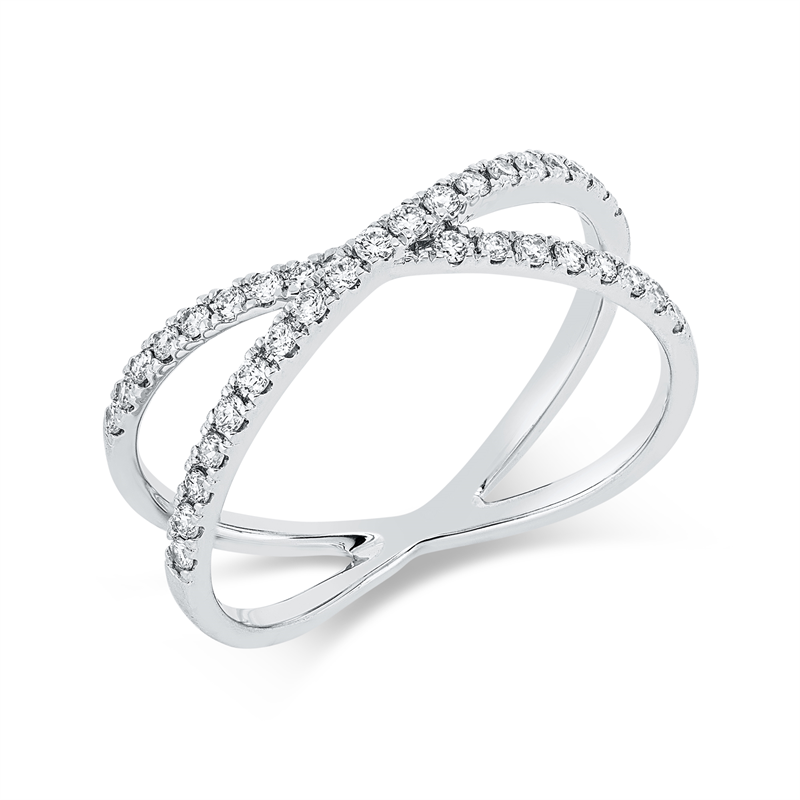Image 90002831 - Ring 18 kt WG, 35 Brillanten 0,32 ct, TW-si, B:6,3 mm, Weite:53 =*=*= Unterkategorie: ...