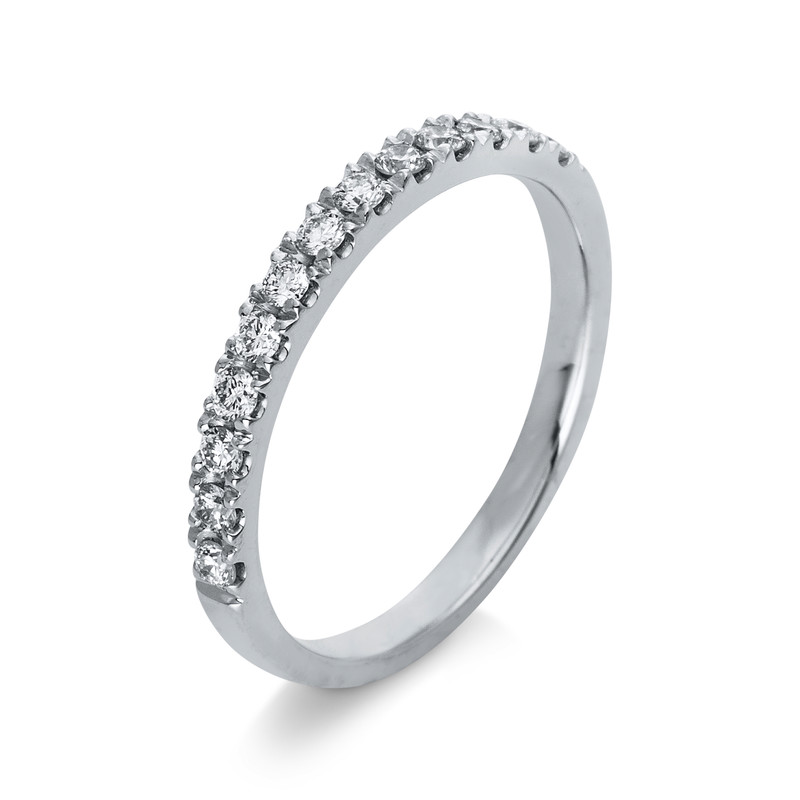 Image 90004428 - Ring 18 kt WG, 13 Brillanten 0,34 ct, TW-si, Weite:53 =*=*= Unterkategorie: Memoire ...