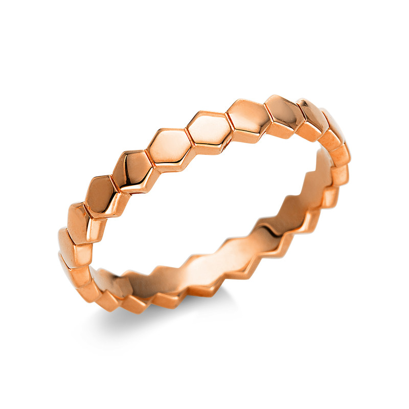 Image 90004481 - Ring 18 kt RG, B:3,0 mm, Weite:54 =*=*= Unterkategorie: Plain, Hauptmaterial: Rotgold, ...