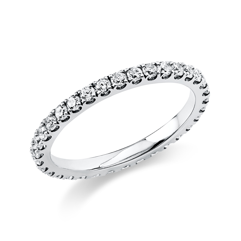 Image 90003230 - Ring 950 Pt Platin, 31 Brillanten 0,65 ct, TW-si, Weite:50 =*=*= Unterkategorie: ...