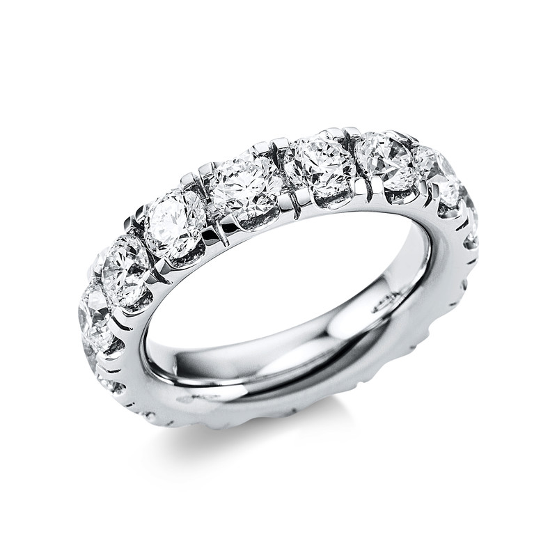 Image 90004695 - Ring 18 kt WG, 16 Brillanten 5,18 ct, TW-si, B:5,2 mm, Weite:56 =*=*= Unterkategorie: ...