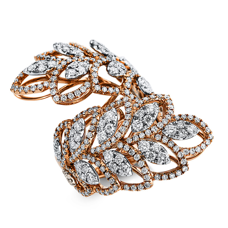 Image 90004716 - Ring 18 kt WG RG, 316 Brillanten 3,24 ct, TW-vsi, Weite:54 =*=*= Unterkategorie: ...