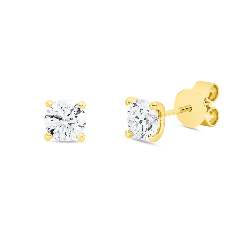 Image 90004989 - Ohrstecker 4er-Krappe 18 kt GG, GIA2544386452 GIA1549715026, 2 Brillanten 1,40 ct, ...