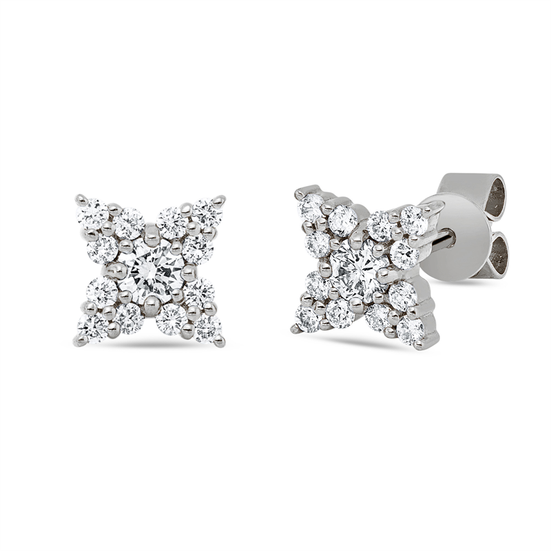 Image 90005003 - Ohrstecker 18 kt WG, 26 Brillanten 0,39 ct, TW-si =*=*= Unterkategorie: Modern Woman, ...
