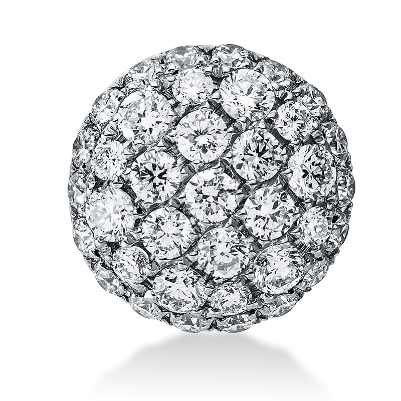 Image 90005362 - Anhänger 18 kt WG, 37 Brillanten 0,46 ct, TW-vsi =*=*= Unterkategorie: Pavé, ...