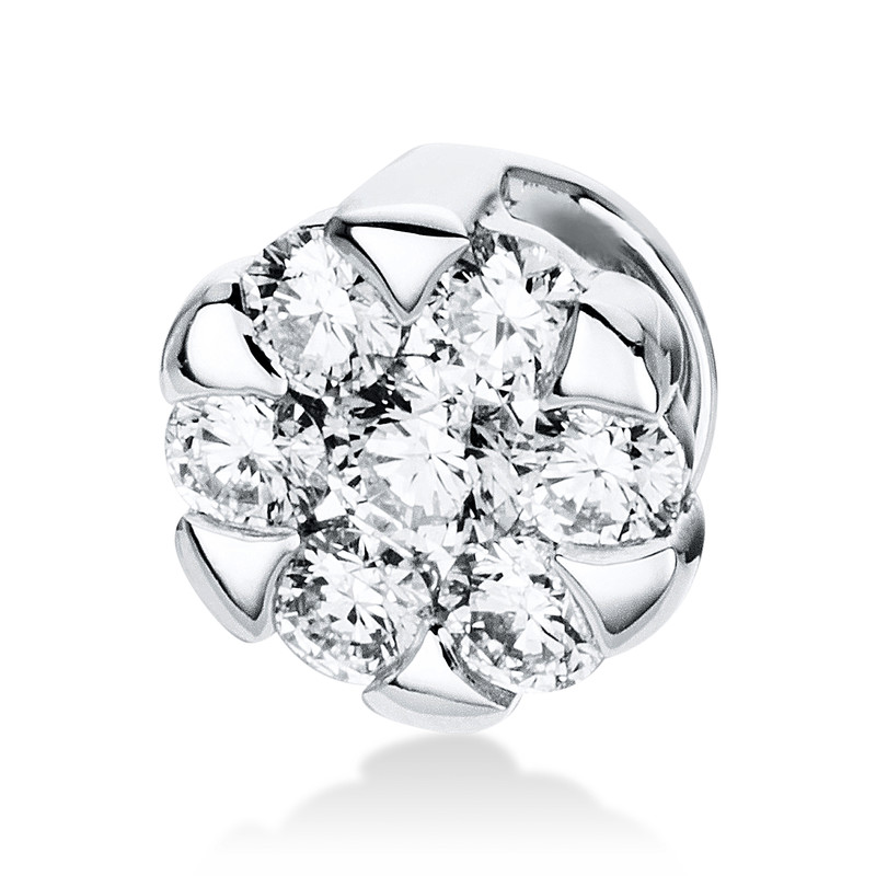 Image 90005366 - Anhänger 18 kt WG, 7 Brillanten 0,29 ct, TW-si =*=*= Unterkategorie: Illusion Classic, ...