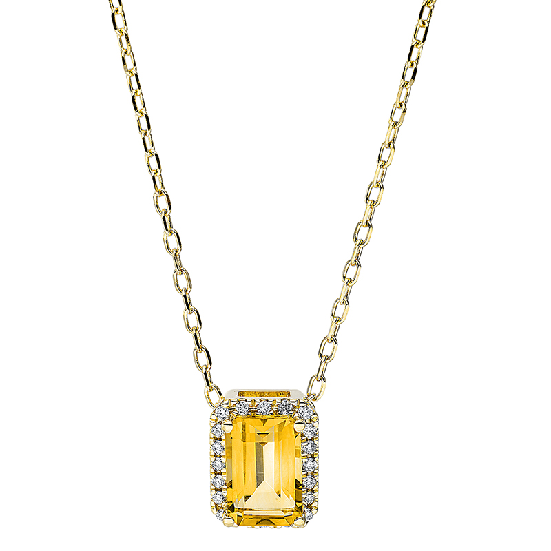 Image 90008974 - Collier 4er-Krappe 18 kt GG, mit ZÖ 40 cm 43 cm, 20 Brillanten 0,08 ct, TW-si, 1 ...